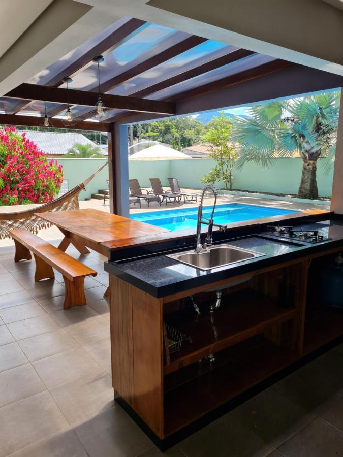 Lux House - Natureza - Piscina - Alto Padrao. Nova Trento Dış mekan fotoğraf